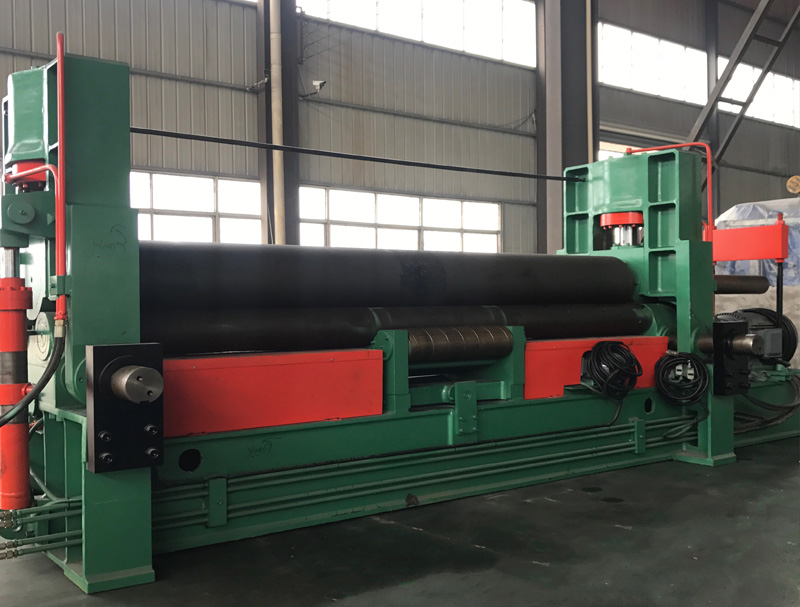 水平下調(diào)式三輥卷板機(jī) 水平下調(diào)式三輥卷板機(jī)